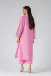 2-Pc Embroidered Cotton Shirt with Qlot Trouser SCNP-3-108